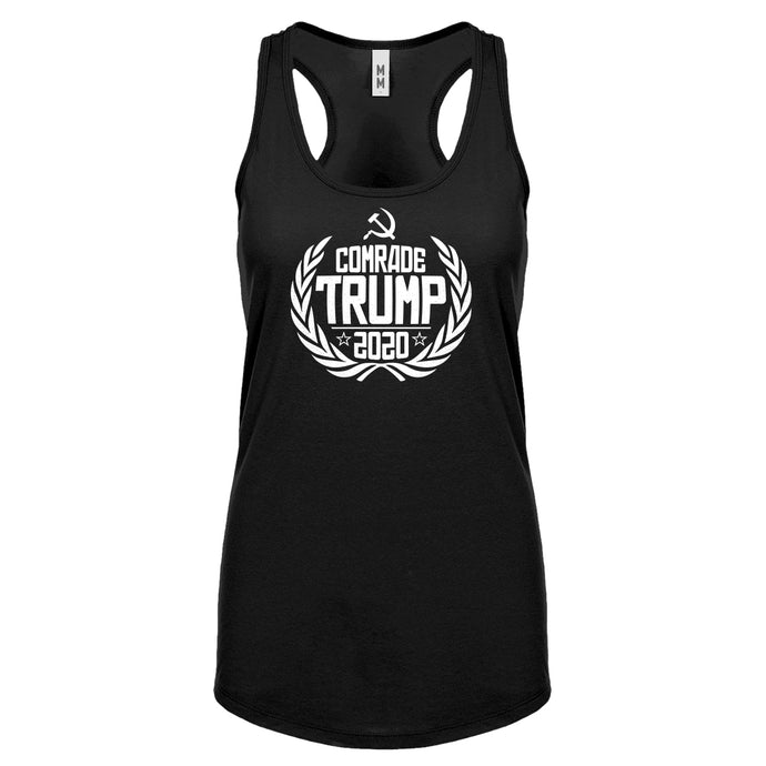Comrade Trump 2020 Womens Racerback Tank Top