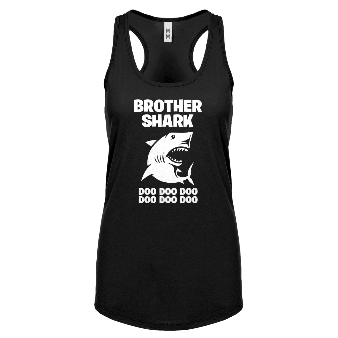 Brother Shark Womens Racerback Tank Top