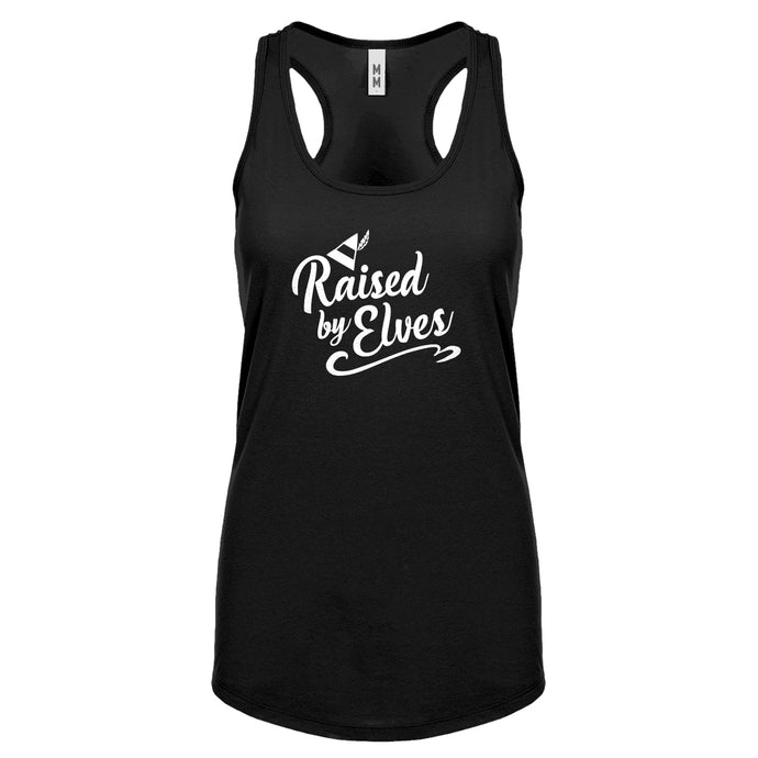 Raised by Elves Womens Racerback Tank Top