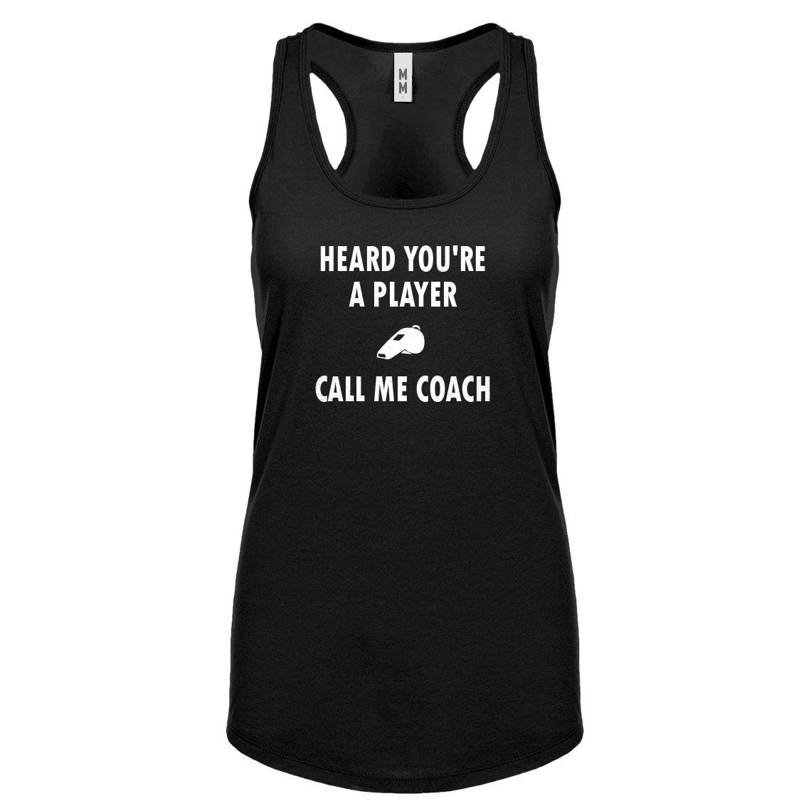Racerback Call me Coach Womens Tank Top