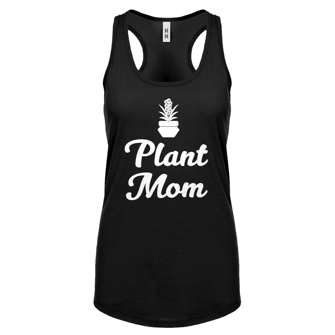 Racerback Plant Mom Womens Tank Top