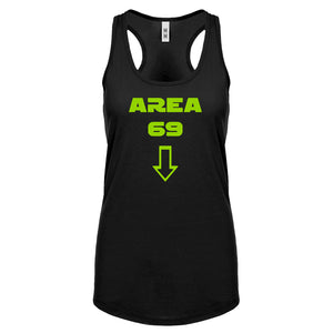 Area 69 Womens Racerback Tank Top