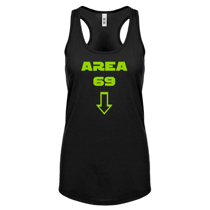 Area 69 Womens Racerback Tank Top