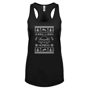 Racerback Wubba Lubba Humbug Womens Tank Top