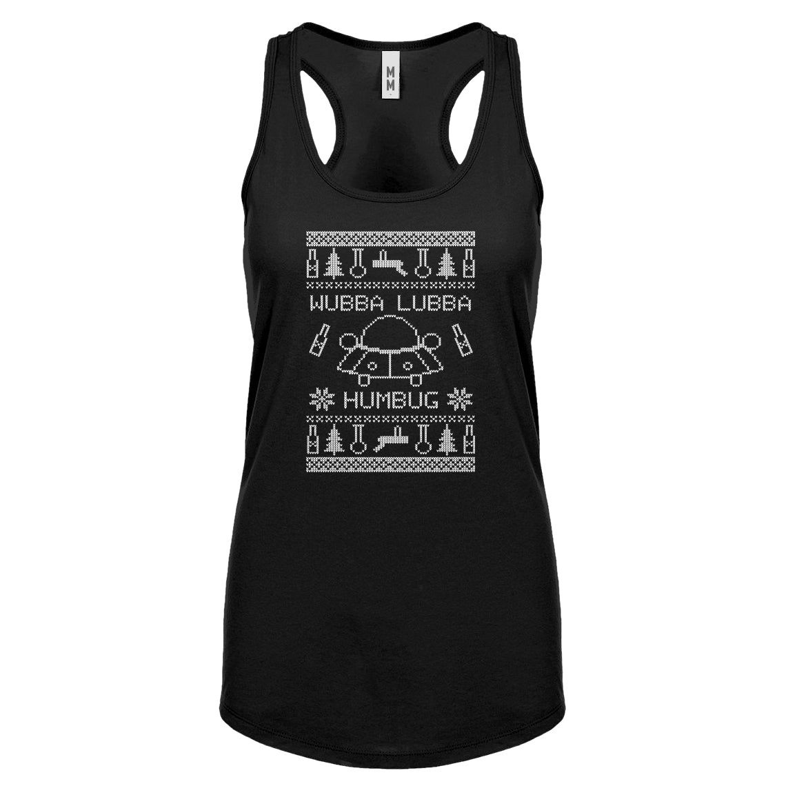Racerback Wubba Lubba Humbug Womens Tank Top