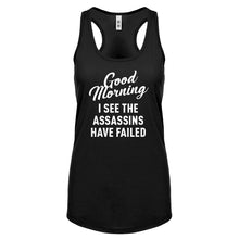 Racerback Good Morning Womens Tank Top