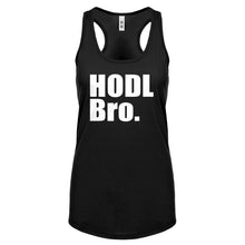 Racerback HODL Bro Womens Tank Top