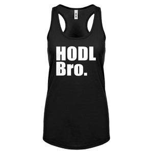 Racerback HODL Bro Womens Tank Top