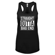 Racerback Straight Outta Bag End Womens Tank Top