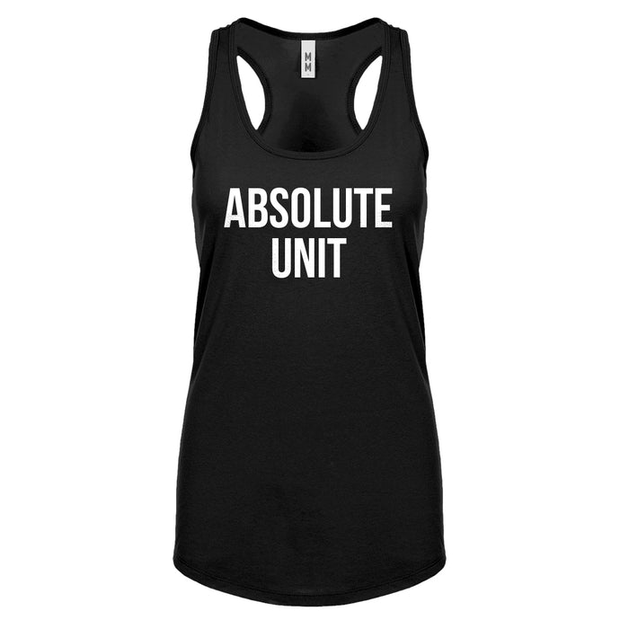 Absolute Unit Womens Racerback Tank Top