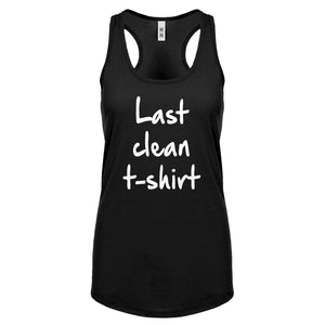 Racerback Last Clean Tshirt Womens Tank Top