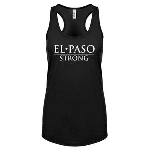 El Paso Strong Womens Racerback Tank Top