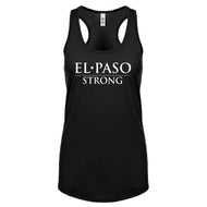 El Paso Strong Womens Racerback Tank Top