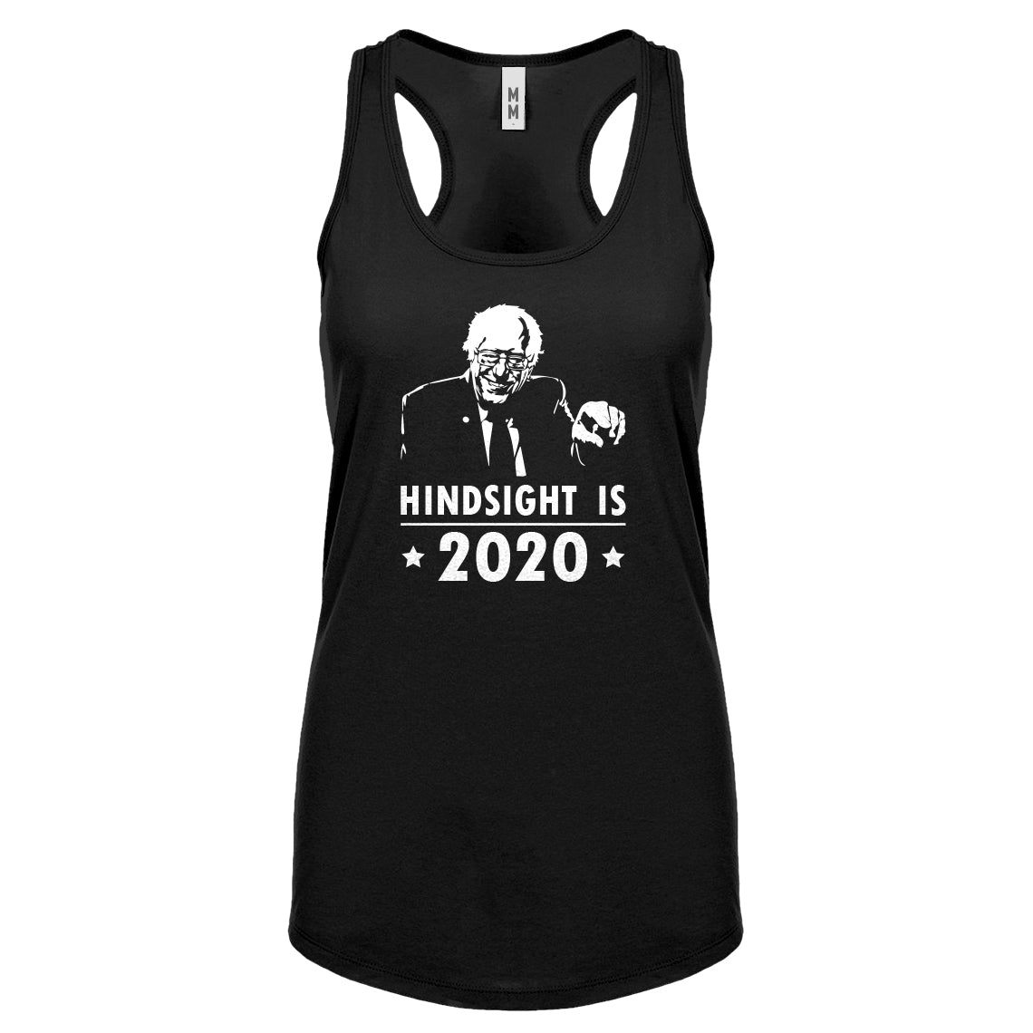 Racerback Hindsight 2020 Bernie Womens Tank Top