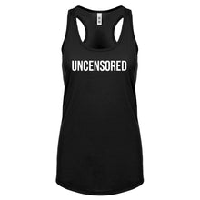 UNCENSORED Womens Racerback Tank Top