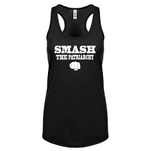Smash the Patriarchy Womens Racerback Tank Top