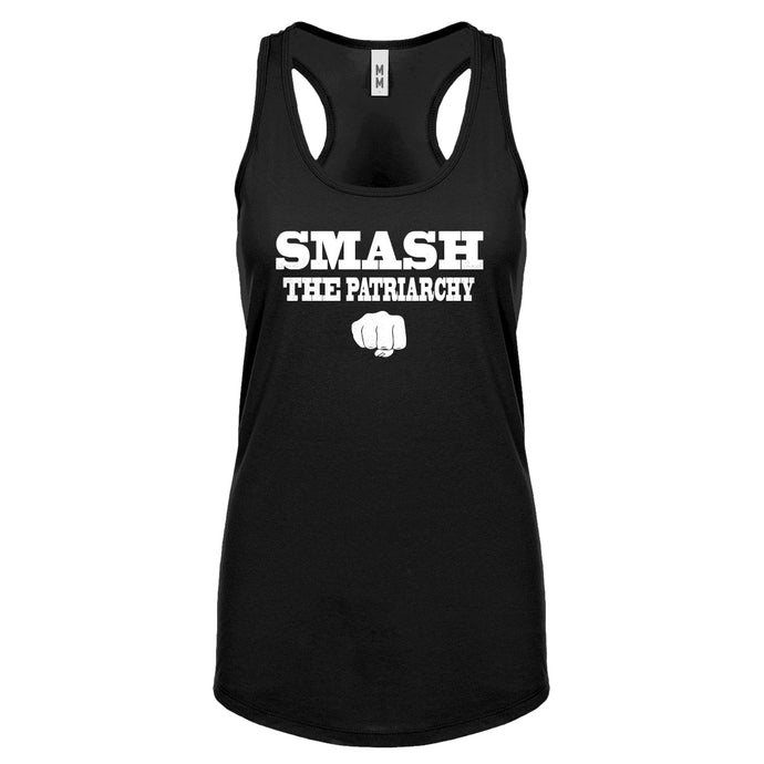 Smash the Patriarchy Womens Racerback Tank Top