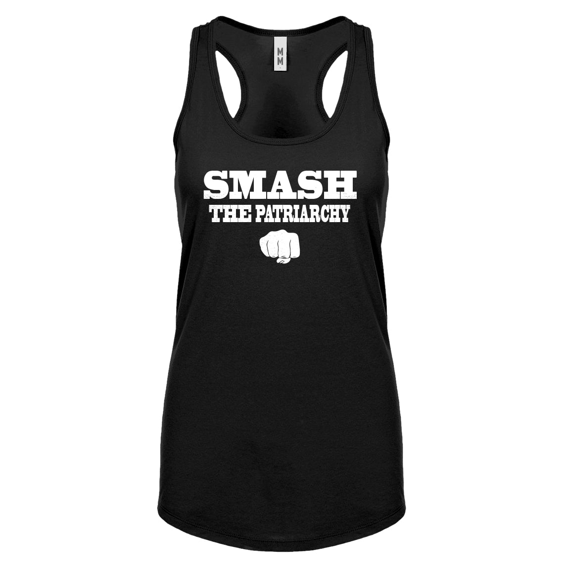 Smash the Patriarchy Womens Racerback Tank Top