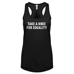 Racerback Take a Knee for Equality Womens Tank Top