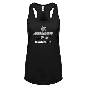 Starcourt Mall Hawkins Indiana Womens Racerback Tank Top