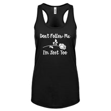 Racerback I'm Lost Too Womens Tank Top