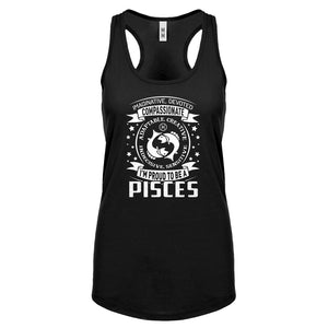 Racerback Pisces Astrology Zodiac Sign Womens Tank Top