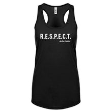 RESPECT Womens Racerback Tank Top