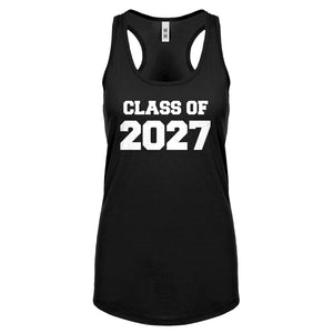 Class of 2027 Womens Racerback Tank Top
