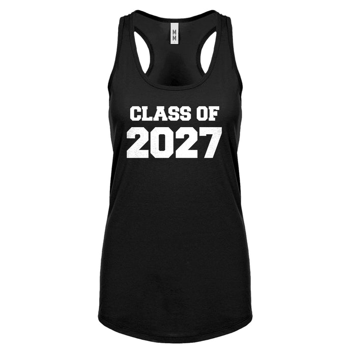Class of 2027 Womens Racerback Tank Top