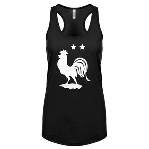 France Wins the Cup! Womens Racerback Tank Top