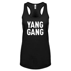 Yang Gang Womens Racerback Tank Top