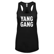 Yang Gang Womens Racerback Tank Top