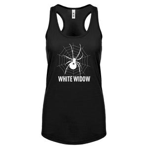 Racerback White Widow Womens Tank Top