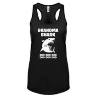 Grandma Shark Womens Racerback Tank Top