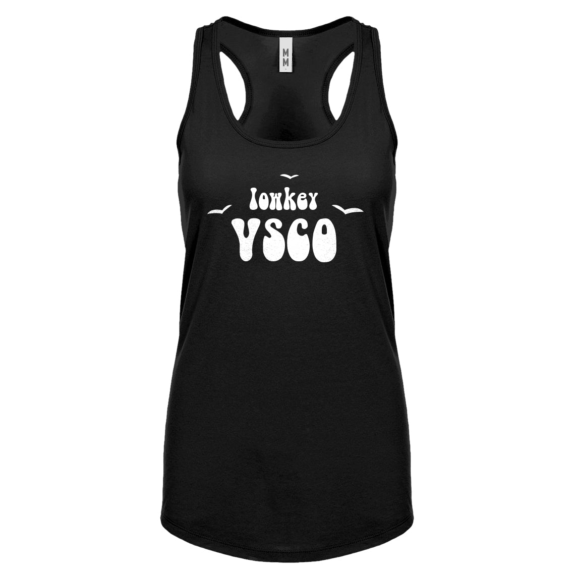 Lowkey VSCO Womens Racerback Tank Top