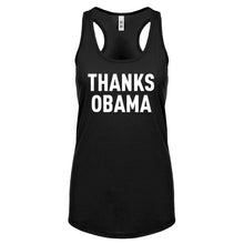 Thanks Obama Womens Racerback Tank Top