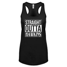 Straight Outta Hawkins Womens Racerback Tank Top