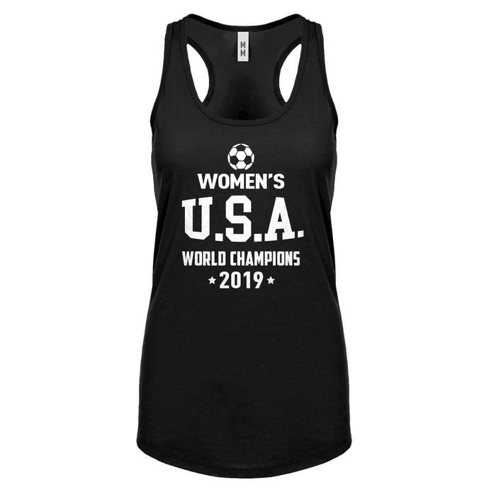World Soccer Champs 2019 Womens Racerback Tank Top