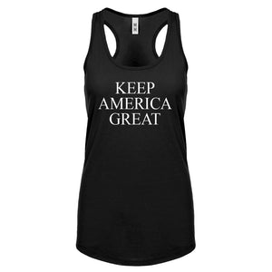 Keep America Great Womens Racerback Tank Top