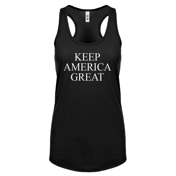 Keep America Great Womens Racerback Tank Top