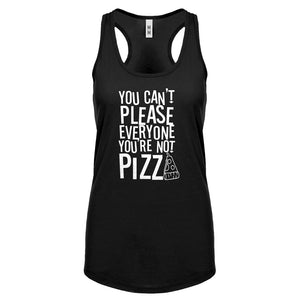 Racerback You're Not Pizza Womens Tank Top
