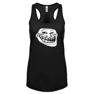 Trollface Womens Racerback Tank Top