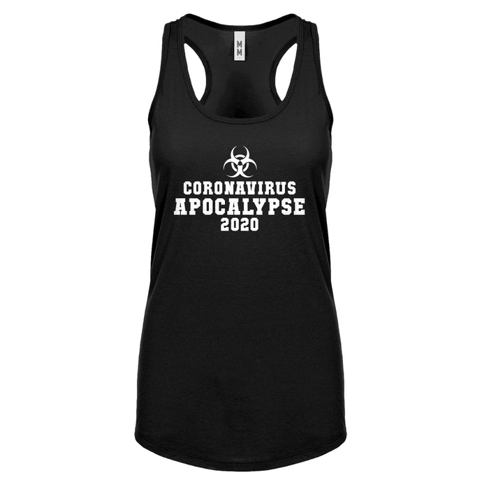 Coronavirus Apocalypse 2020 Womens Racerback Tank Top