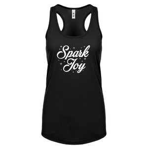 Spark Joy Womens Racerback Tank Top