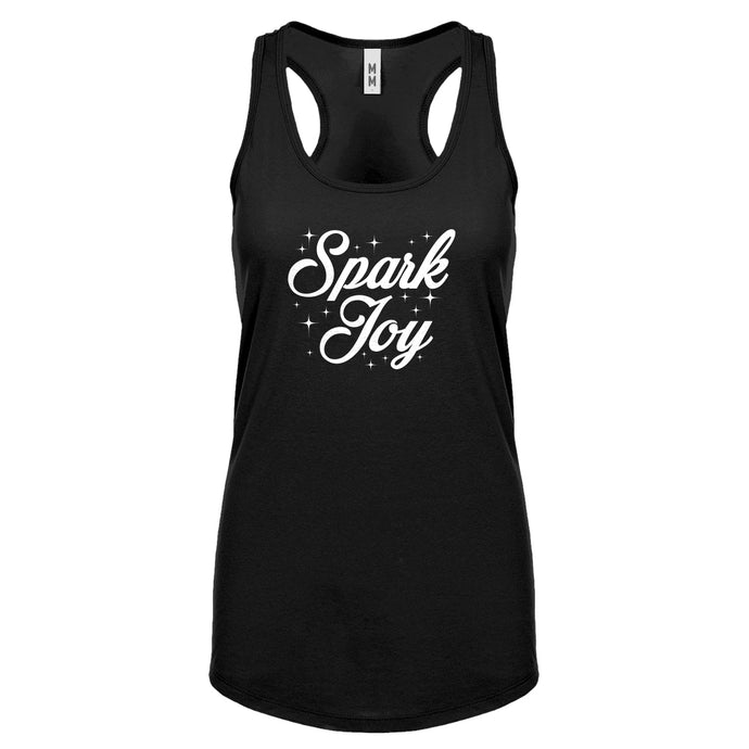 Spark Joy Womens Racerback Tank Top
