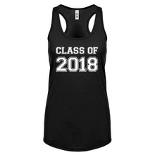 Racerback Class of 2018 Womens Tank Top