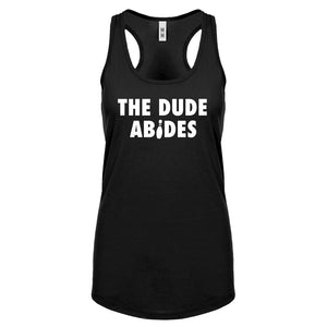 THE DUDE ABIDES Womens Racerback Tank Top