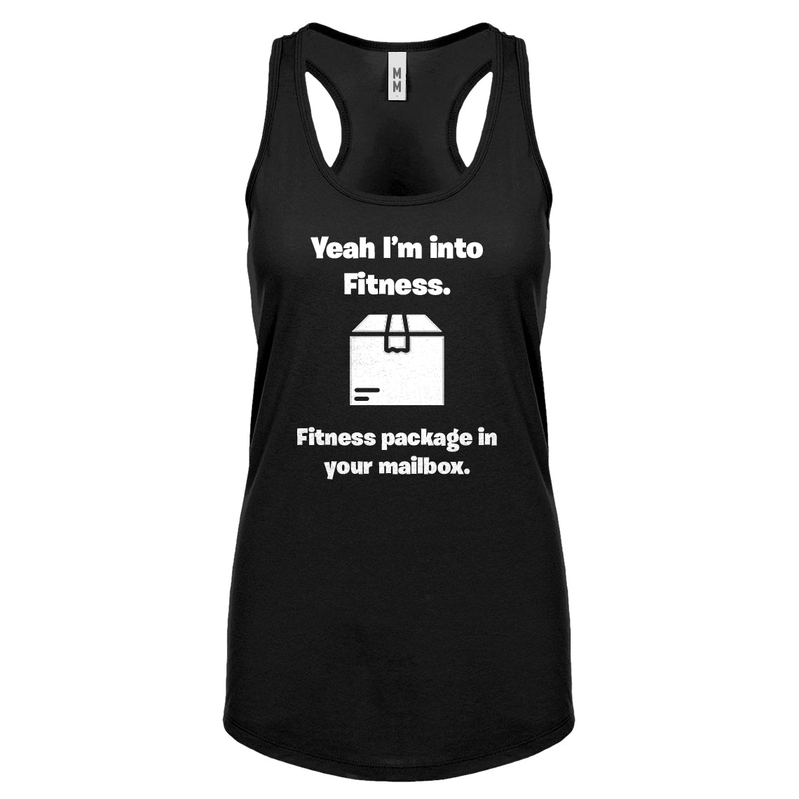 Fitness Package in your Mailbox Womens Racerback Tank Top