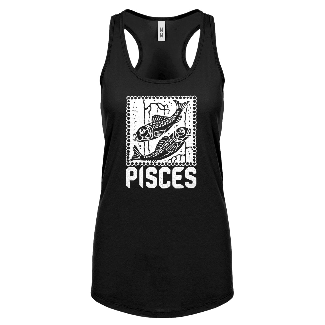 Racerback Pisces Zodiac Astrology Womens Tank Top