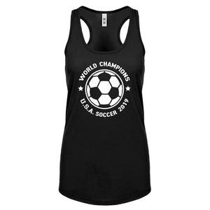 Women's World Cup Champions Womens Racerback Tank Top